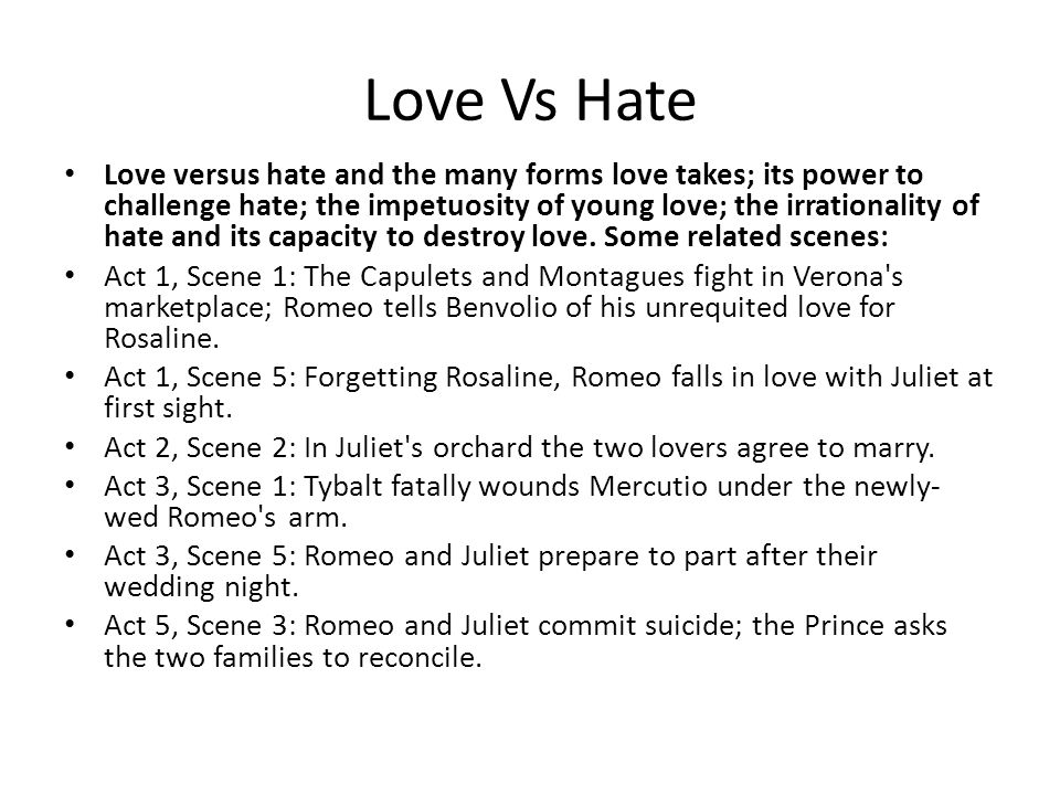 Love and Hate in Jamestown Essay